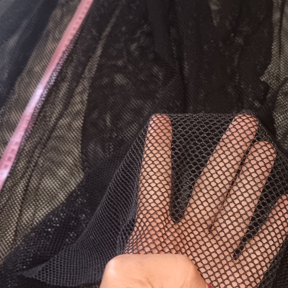 Sexy See-Through Mesh Dress Spaghetti Strap Leaf Print Romper Set - Picture 6 of 15